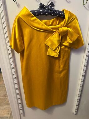kate spade Golden Silk Shift Dress